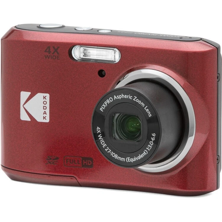 Kodak Pixpro FZ45 Digital Camera (Red) - Image 1 of 4