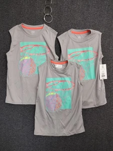 Athletic Works Boy's 3-Pack S 6-7 Tank Top with Basketball Graphics Tank Top - Picture 1 of 10