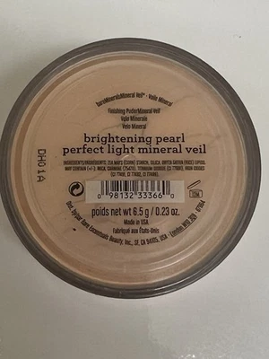 bareMinerals Brightening Pearl Perfect Light Mineral Veil loose powder .23 oz - Image 1 of 3