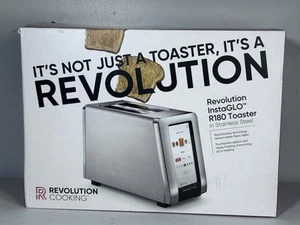 Revolution R180 Connect Hochgeschwindigkeits-Touchscreen-Toaster 2 Scheiben offene Verpackung neu - Bild 1 von 9