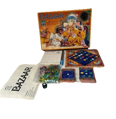 Vtg Bazaar Board Game by Discovery Toys 1987. Missing 1 Card. Educational & Fun - Image 1 of 4