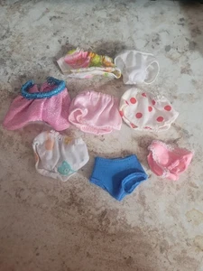 Barbie & andere Puppenunterwäsche Höschen Konvolut 8 Paar verschiedene Vintage - Bild 1 von 4