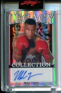 2022 Leaf Metal Legacy Collection Mike Tyson #LCA-MT4 AUTO #9/15 Autograph - Picture 1 of 2