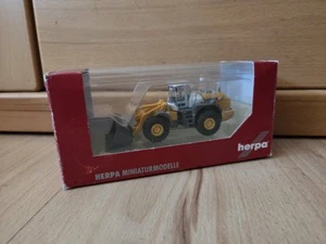 Liebherr Bau - seltener Liebherr Radlader Modell H0 m. Logo (Herpa) - Bild 1 von 5