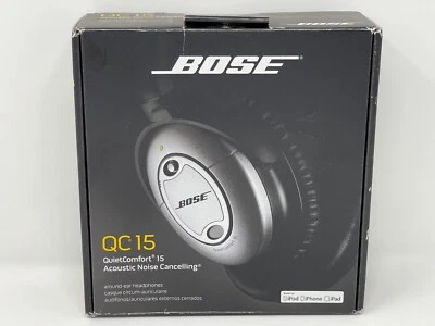 Bose QuietComfort 15 QC15 Headphones Acoustic Noise Cancelling Ear-Cup 345442-00 - Image 1 of 4