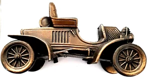 Hucha de juguete de latón First Wisconsin National Bank of Milwaukee Rambler - Imagen 1 de 5