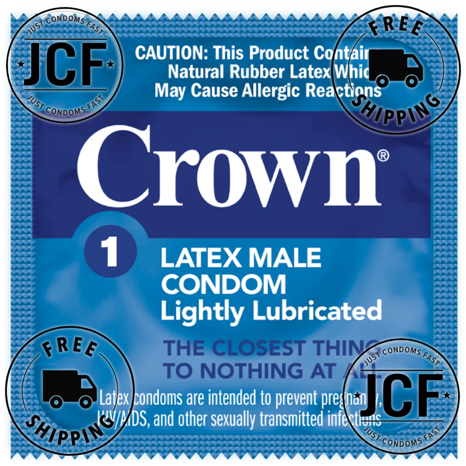 Condones lubricados Okamoto CROWN látex 003 bareskin ultrafinos | Elige cantidad Foto 1 de 4