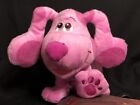 Blues Clues Magenta Talking Plush Toy Sound Works Pink Stuffed Puppy Nick Jr Dog