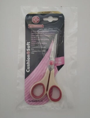 Mundial 1854 Fine Quilting Scissors PINK Scissors - Image 1 of 4