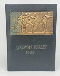 1948 MEDICAL VIOLET NYU Facultad de Medicina de la Universidad de Nueva York - Nueva York - Imagen 1 de 4