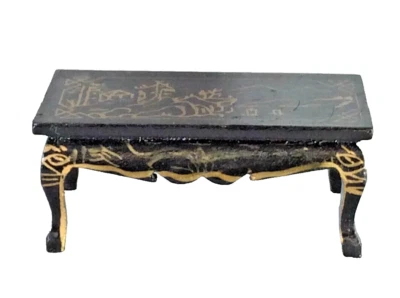 MUEBLES CASA MUÑECAS - MESA NEGRA - USADOS EN EXCELENTE ESTADO Foto 1 de 4