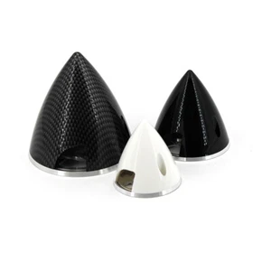 Spinner A/K 57mm schwarz starre Luftschraube Propeller Brushless Segler Aero Nau - Picture 1 of 1