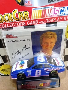 1993 NASCAR Racing Champions #8 Sterlin Marlin 1/64 Ford Thunderbird Replica  - Picture 1 of 4