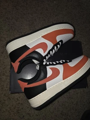 Air Force 1 '07 LV8 Men 9.5 Black Vintage Coral Brand New HQ4987 - Image 1 of 4