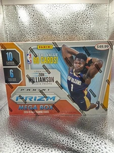 Mega caja de baloncesto de la NBA 2019-20 Panini Prizm - NUEVA - 60 tarjetas - 14 Red Ice Prizms - Imagen 1 de 5