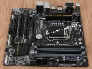 GIGABYTE GA-H87M-D3H Motherboard Socket 1150 DDR3 Intel H87 100% working - Afbeelding 1 van 4