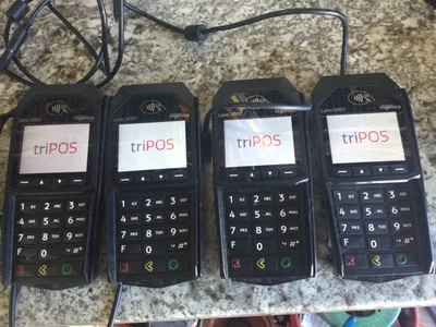 Ingenico Lane/3000CL/Eth Payment terminal with power supply Tested working - Image 1 of 4