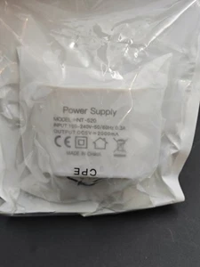 DC 5V 2000mA 2A 10W Power Supply model HNT-520 USB Mains UK Plug Android Charger - Picture 1 of 1