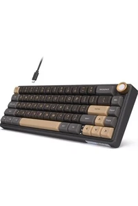 RK ROYAL KLUDGE R65 Wired Gaming Keyboard with Volume Knob, 60% Percent RGB B... - Picture 1 of 8