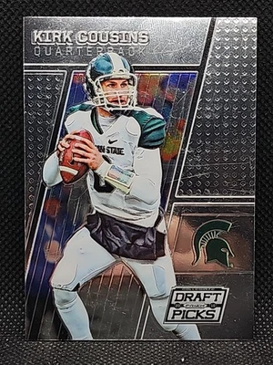 2016 Panini Prizm Collegiate Draft Picks Kirk Cousins Michigan State Card  - Image 1 of 2