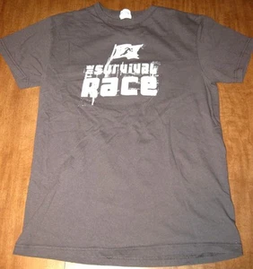 SURVIVAL RACE youth small T shirt distressed tee 5K mud run fitness - Picture 1 of 1