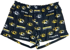 NEW Missouri Mizzou Tigers Concepts Sport Logo Boxer Pajama Shorts Women's M - Picture 1 of 8