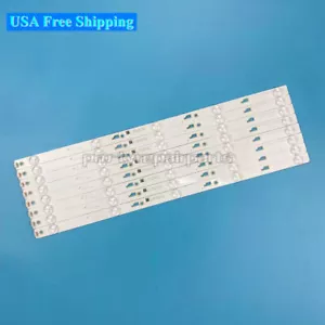 8pcs LED Backlight Strips for 49E30 49E301 49U3600 49D1600 YHA-4C-LB490T-YH7 - Picture 1 of 4