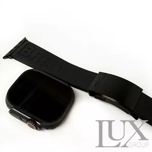 Apple Watch Ultra 2 49mm Space Schwarz mit Deployment Breitling Band - Bild 1 von 3