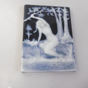 pate on pate porcelain signed chauffeur limoges - Picture 1 of 5