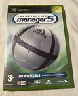Championship Manager 5   Microsoft Xbox Game Pal Complete With Manual