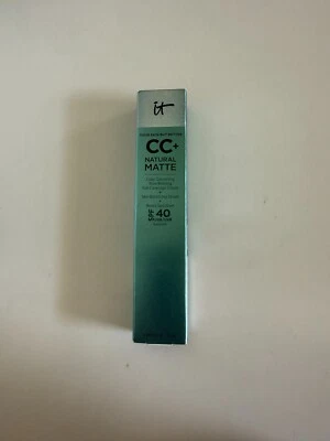 IT Cosmetics NEUTRAL MEDIUM CC+ Natural Matte Full Cover Cream SPF 40 1.08 oz - Image 1 of 2