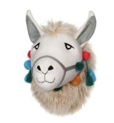 Pillowfort 3D llama Plush Stuffed Head Room Wall Hanging Décor Target 2016 NWT - Image 1 of 4