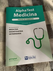 Alpha Test Medicina Acquisti Online Su Ebay