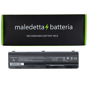 Batteria POTENZIATA 10.8-11.1V 5200mAh per Hp-Compaq Pavilion DV6-1099EF