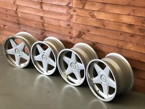 Azev alloy wheels, 5x120 3 series, e36 etc staggered deep dish - Picture 1 of 6