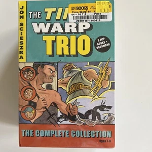 The Time Warp Trio Collection: 8 Book Box Set (8 FLIP BOOKS) FAST FREE SHIPPING - Picture 1 of 5