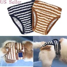 Reusable Doggies Panties Small Pet Pants Female Dog Cat Physiological Diapers US