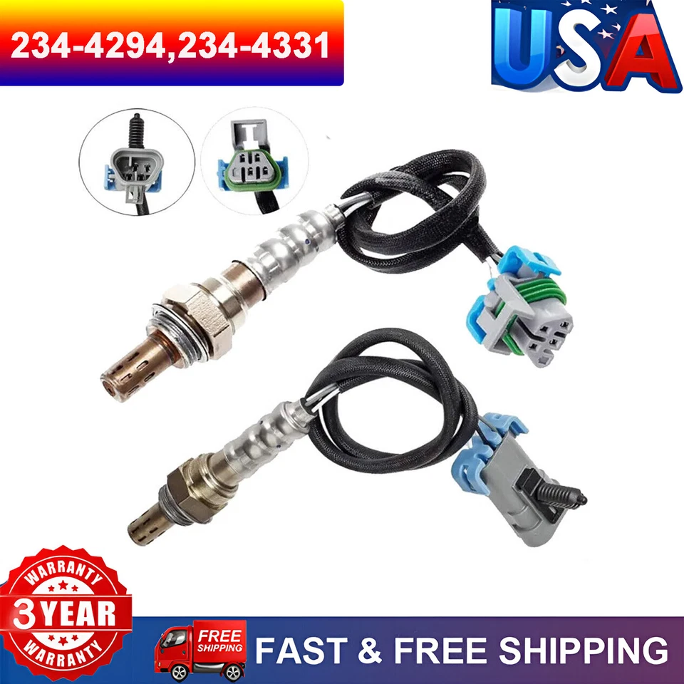 Juego de 2 sensores de oxígeno para Hummer H3 3,7 L L5 2007-2010 y H3T 3,7 L L L5 2009 2010 Foto 1 de 4