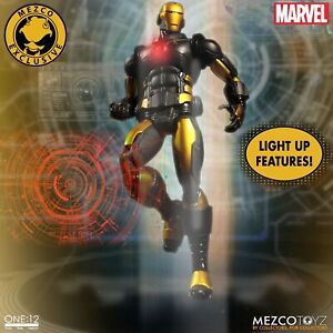 Mezco Toys One: 12 Collective: Marvel Iron Man Stealth Armor Ver Action Figure