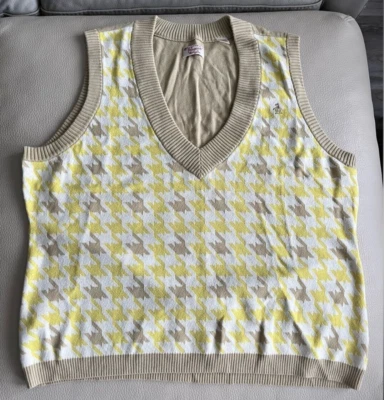 Camiseta sin mangas suéter de algodón original Penguin para mujer - talla XL - PRECIO DE VENTA SUGERIDO POR EL FABRICANTE 88 $ Foto 1 de 4