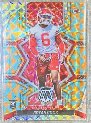 RARE💎BRYAN COOK SSP /15💎ROOKIE CASE HIT💎2022 Mosaic Tessellation Prizm #397 - Image 1 of 3