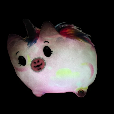 Pikmi Pops Jelly Dreams Unicorn LED Light Up Glowing Night light WORKS! 11" Cover