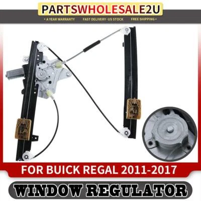 Window Regulator w/ Motor Front Left for Buick Regal 2011 2012 2013 2014-2017 - Image 1 of 4