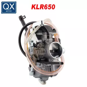 Motorcycle Carburetor CVK40 For KAWASAKI KLX650 KLR650 1987-2007 48HP 651CC - Picture 1 of 13