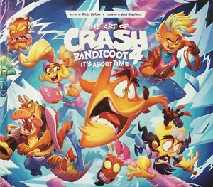 The Art Of Crash Bandicoot 4: It's About Time Hardcover Book By Micky Neilson - Picture 1 of 2