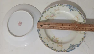 Krescent China Japan 2er Set Vintage Post War Brot und Butter Teller - Bild 1 von 4