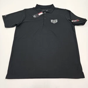 Enemies Big3 Antigua Polo Golf Shirt Black Size Large New With Tags - Picture 1 of 8