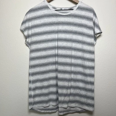 Camisa Lululemon Mujer Encuentra Tu Zen Manga Corta Capilano Rayas Cuello Redondo Foto 1 de 4