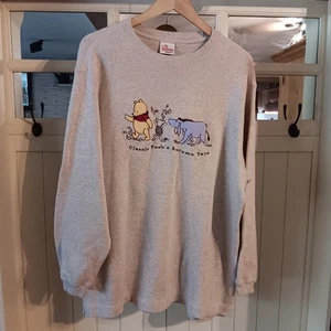 Disney Store Winnie The Pooh Sweatshirt, Size Large - Picture 1 of 13