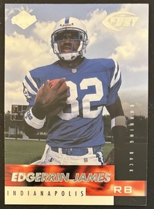 Edgerrin James 1999 Collector's Edge Fury #173 Rookie Card - Bild 1 von 2